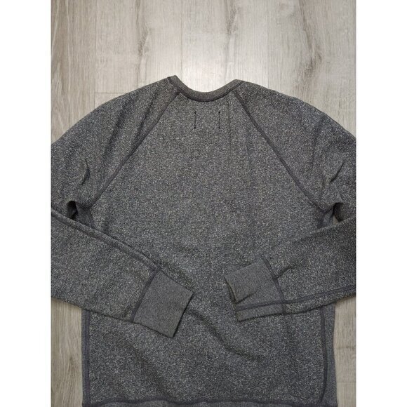 Reigning Champ Side Zip Fleece Crewneck Sweatshirt Mens Small - Picture 4 of 8